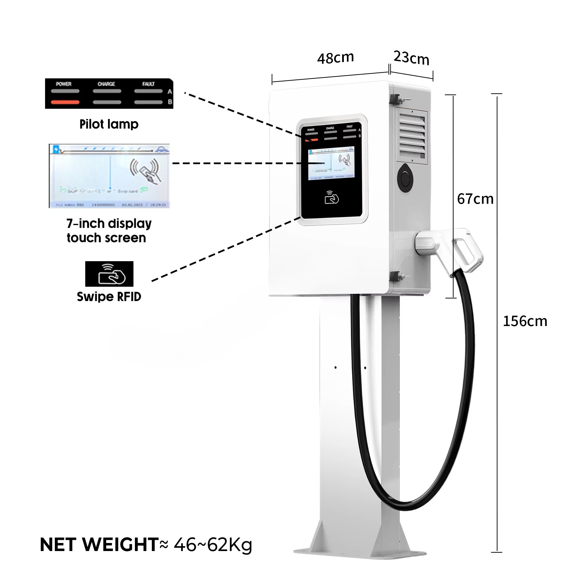2026 Wallbox Ccs2 30kw Commerc - Dc Fast Charger 30Kw Wallbox Commercial recension och pris