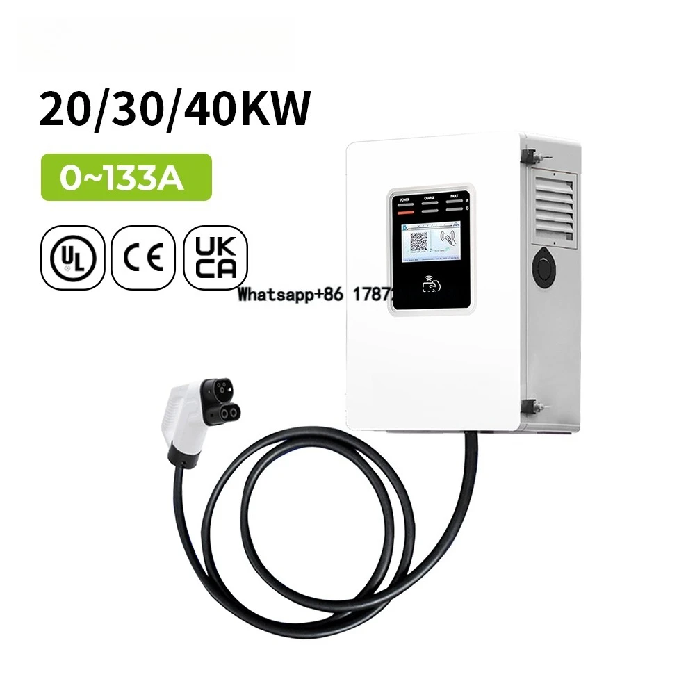 Ocpp 20kw 30kw 40kw CCS GBT Co - Dc Fast Charger 30Kw Wallbox Commercial recension och pris