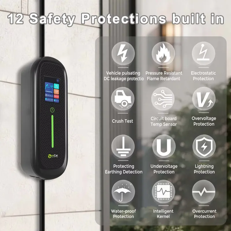 7kW 32A Type 2 Portable EV Cha - Portable Ev Charger 32A Type 2 Cee Plug recension och pris