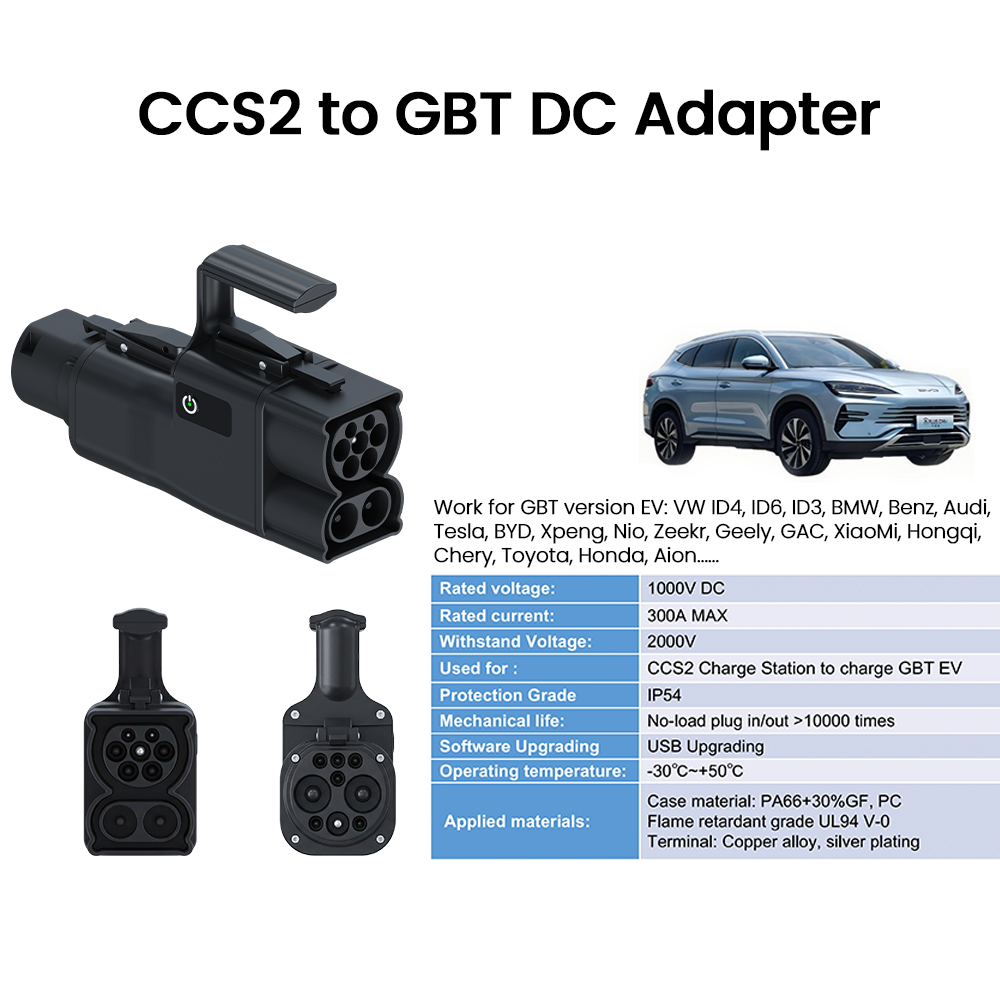 NTO CCS2 to GB/T EV Adapter EV - Gb/T To Ccs2 200A Fast Charging Adapter recension och pris