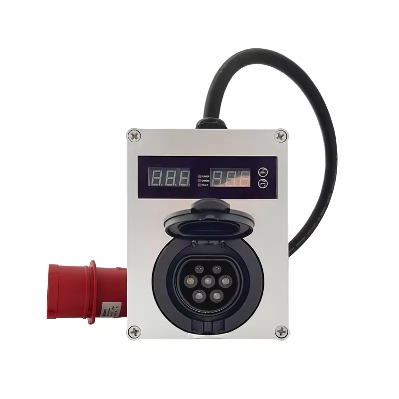 Mini 16A 32A Smart App Electri - Portable Ev Charger 32A Type 2 Cee Plug recension och pris