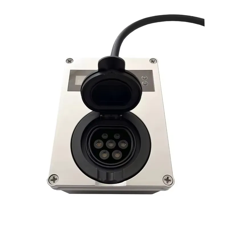 Mini 16A 32A Smart App Electri - Portable Ev Charger 32A Type 2 Cee Plug recension och pris